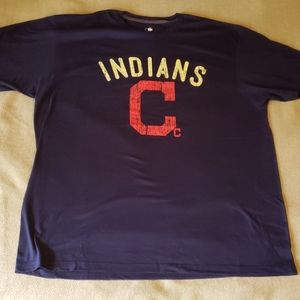 Cleveland Indians T Shirt, Size 2XL